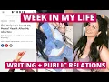 Building a Public Relations Media List Book Updates VLOG