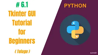 1 Compete Project in Python ToDoList Python GUI Tkinter Tutorial for Beginners Telugu