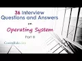 Operating System Interview Questions and Answers - Part III