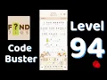 Code Busters Level 94 Walkthrough All Puzzle Solutions Solutionguruji