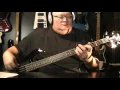 Deep Purple Perfect Strangers Bass Cover with Notes Tab