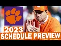 Clemson 2023 Schedule