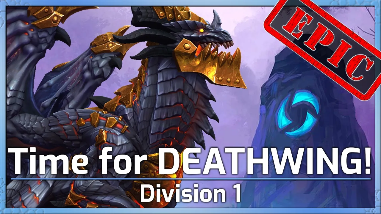 HOT! Time for DEATHWING! - Division 1  - Heroes of the Storm