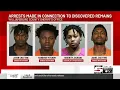 4 facing multiple charges after discovery of remains in Kingstree deputies say