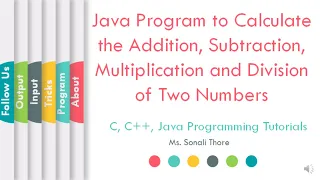 Program to Calculate the Addition Subtraction Multiplication and Division of Two Numbers LLAGT