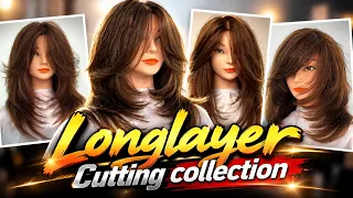LONG LAYERED HAIRCUT TUTORIALS | FACE FRAMING LAYERS | SHABA HAIREXPLORE