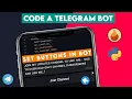 Set Buttons Using InlineKeyboardButton Markup How to Code a Telegram Bots