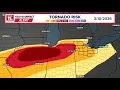 Live weather update Severe storm threat for Toledo area Tuesday night