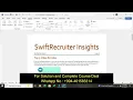 Word 2019 Module 7 Project 2 Shelly Cashman End of Module SwiftRecruiters