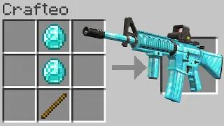 Minecraft pero los CRAFTEOS son ARMAS