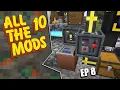 All The Mods 10 Ep 8 - Actually Additions Atomic Reconstructor Crusher and AE2 Dimension Card