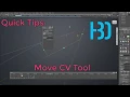 Alias Quick Tips Move CV tool