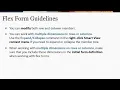 Working with Flex Forms in Fusion Cloud EPM