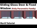 Revit Tutorial - Sliding Glass Door Fixed Window