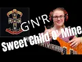 Download Lagu Guns N' Roses - Sweet Child O' Mine Guitar Cover | by Amy Lewis