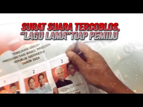 Surat Suara Tercoblos, "Lagu Lama" Tiap Pemilu