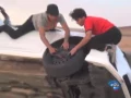 Download Lagu Arabian stunt drivers change tyres in the air