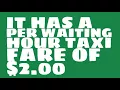 What is the per km taxi fare in Abilene TX