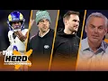 Rams Falcons win NFC West and South Jets finish 3rd in Colin s early NFL standings THE HERD