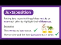 What is JUXTAPOSITION Easy Explanation with Examples