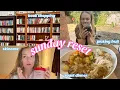 Sunday reset manifesting autumn making comfort food planning meals