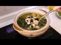 Download Lagu 每周再忙也要给孩子做这锅汤，汤鲜味美孩子爱喝，常喝个头还能窜一窜！「裙带菜虾丸汤」