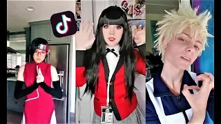 اشخاص يقلدون شخصيات الانمي على Tiktok تيك توك 4 