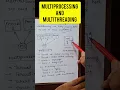 Multithreading and Multiprocessing in Java