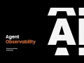 Agent Observability Deep Dive Demo Grafana Cloud