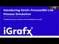 Introducing iGrafx Process360 Live Simulation - Process Simulation Webinar