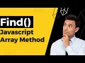 Mastering JavaScript Arrays Array Find Method In JavaScript