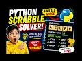Python Scrabble solver