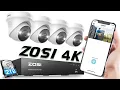 Zosi 4K PoE Security Camera System - SETUP REVIEW