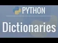 Python Tutorial for Beginners 5 Dictionaries - Working with Key-Value Pairs