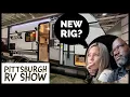 Did we buy a new rig Pittsburgh RV Show Exploring Downtown Pittsburgh