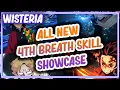NEW ALL 4TH BREATH SKILL SHOWCASE DAMAGE TEST Wisteria