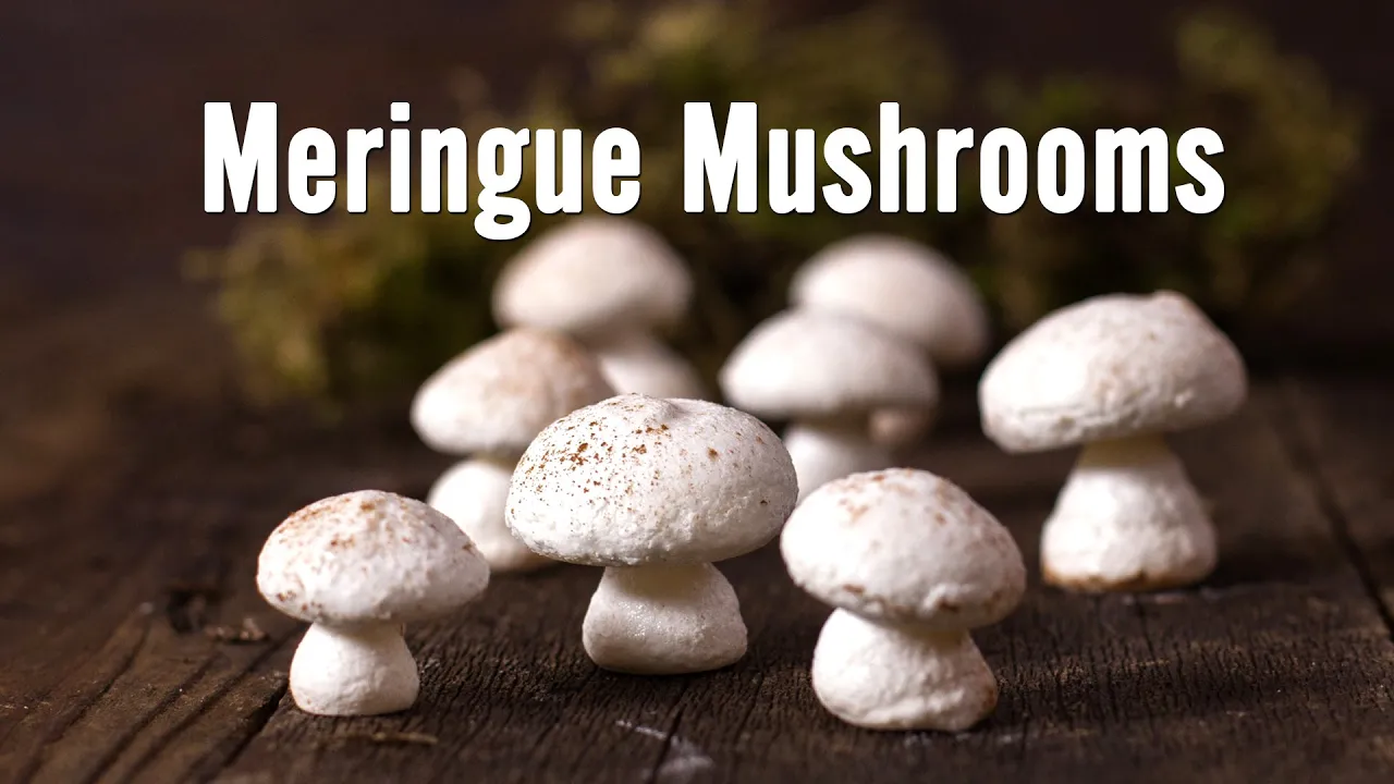 How to Make Meringue Mushrooms