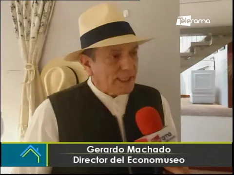 Inauguración y exposición del sombrero de paja toquilla