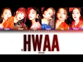(G)I-DLE - 'HWAA' (English Ver.) (Color Coded Lyrics /Eng)