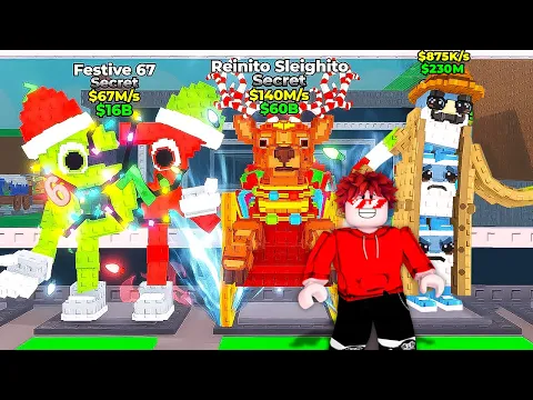 Video Thumbnail: Conseguí TODOS los BRAINROTS SECRETOS OPs de Steal a Brainrot…