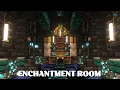 Minecraft s ULTIMATE Deep Dark Enchanting Room Easy Tutorial