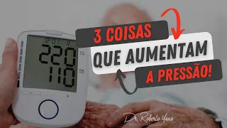 3 coisas que fazem sua pressão aumentar.