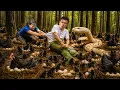72 Hours Survival Giant Python Attacks Man - Black Chickens Panic Eggs Explode Everywhere