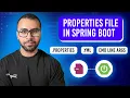 Properties YAML How to pass command line arguments in spring boot application