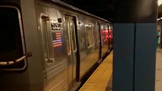 NYCT R68A B R179 C Express leaving 59th Street - Columbus Circle