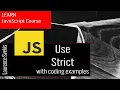 Use Strict in JavaScript Explained with source code