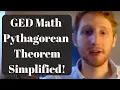 GED Math The Pythagorean Theorem Made Simple