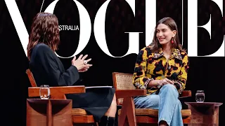 Hailey Bieber Christine Centenera on the Power of Collaboration Vogue Australia
