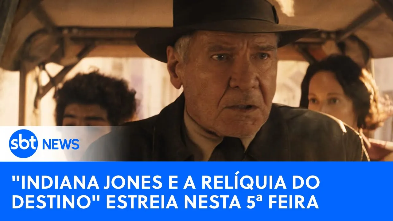 "Indiana Jones e a relíquia do destino" chega aos cinemas do Brasil nesta 5ª feira