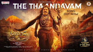 the thaandavam lyrical video akhanda 2 thaandavam nbk boyapati srinu thaman s